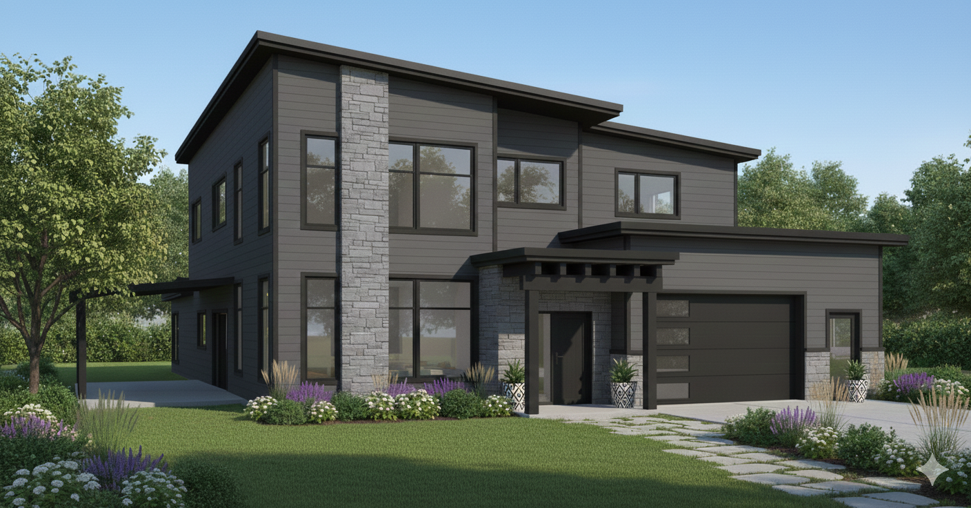 Maison moderne haut gamme