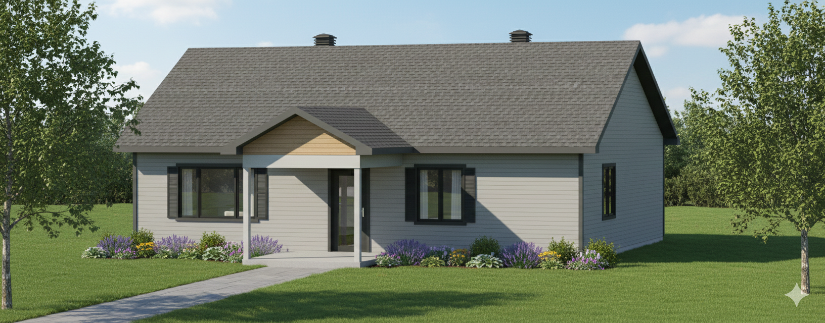 plan maison simple économique